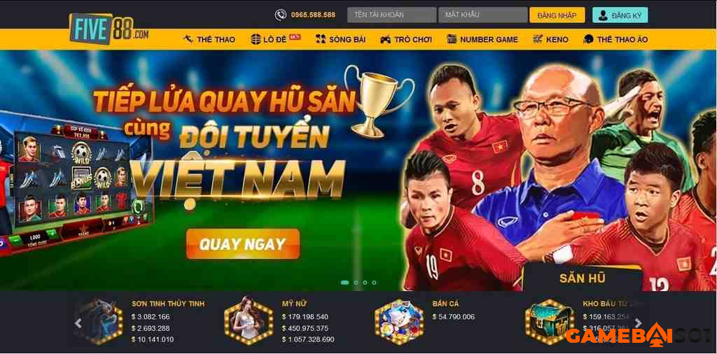 đăng ký FIVE88